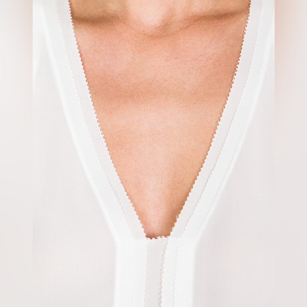 Vince 100% Silk Sleeveless Blouse -XS - Picture 5 of 13